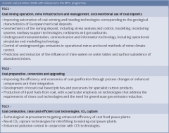 Current coal priorities with relevance to the RFCS programme-240x189