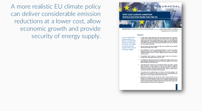 EU 2030 targets: why COP21 means less can be more…