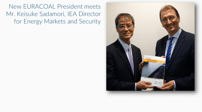 New President of EURACOAL: Dr. Wolfgang Cieslik unanimously elected