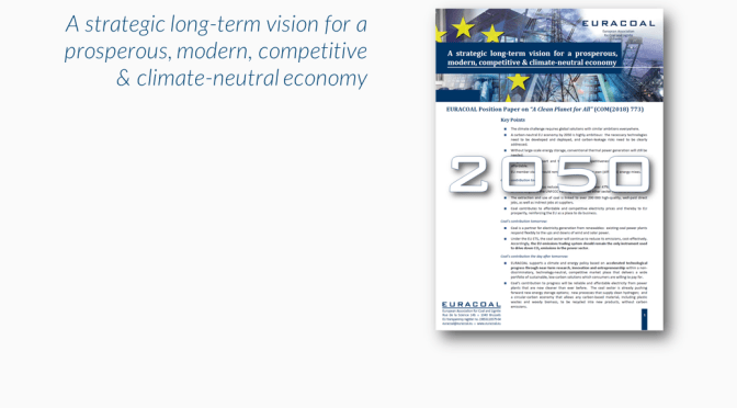 EURACOAL Position Paper on “A Clean Planet for All”